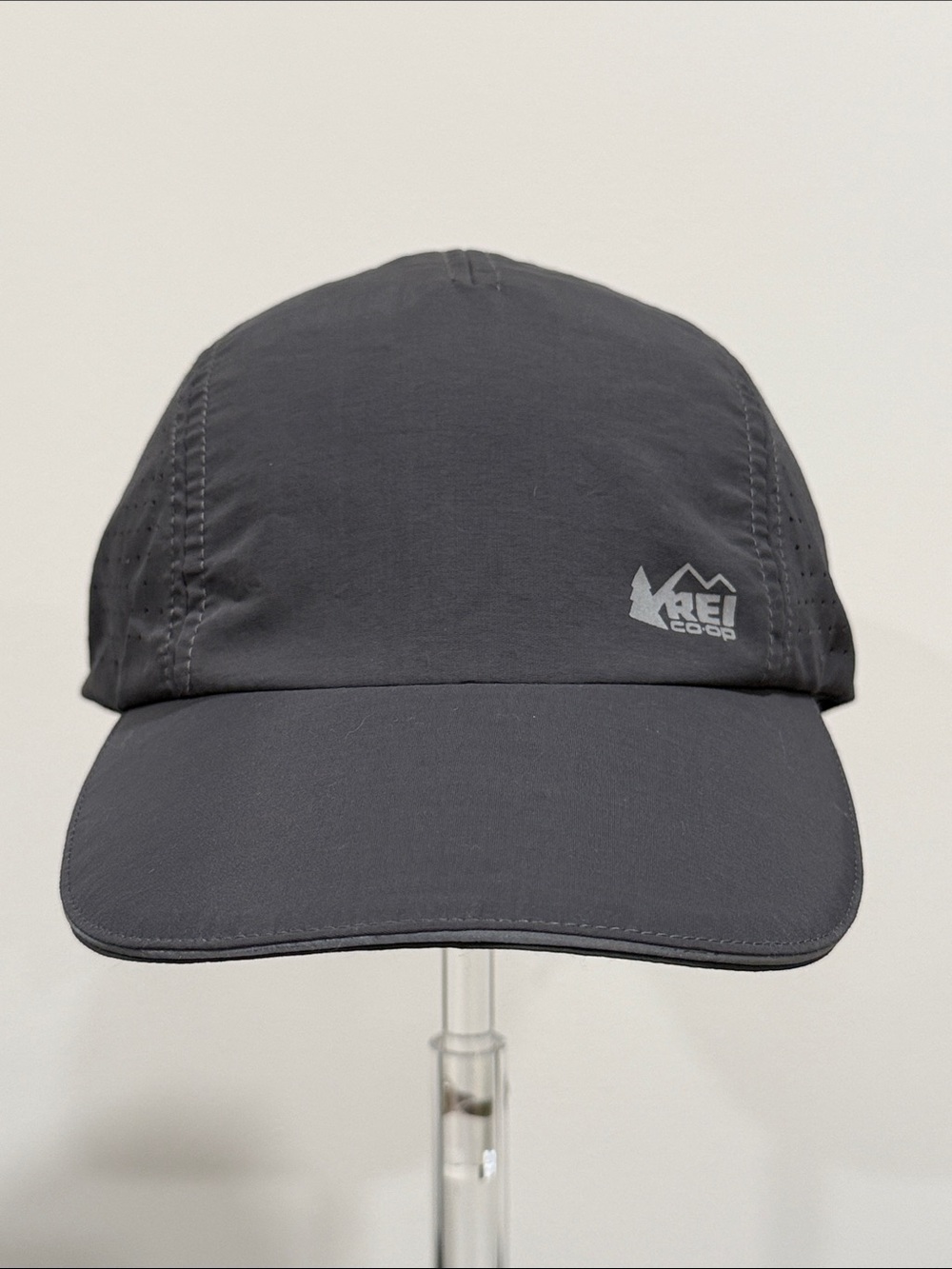 REI Co-op Active Pursuits Cap Asphalt Gray Adjustable Strap/Buckle